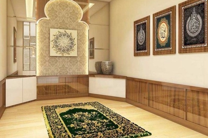 desain mushola dalam rumah