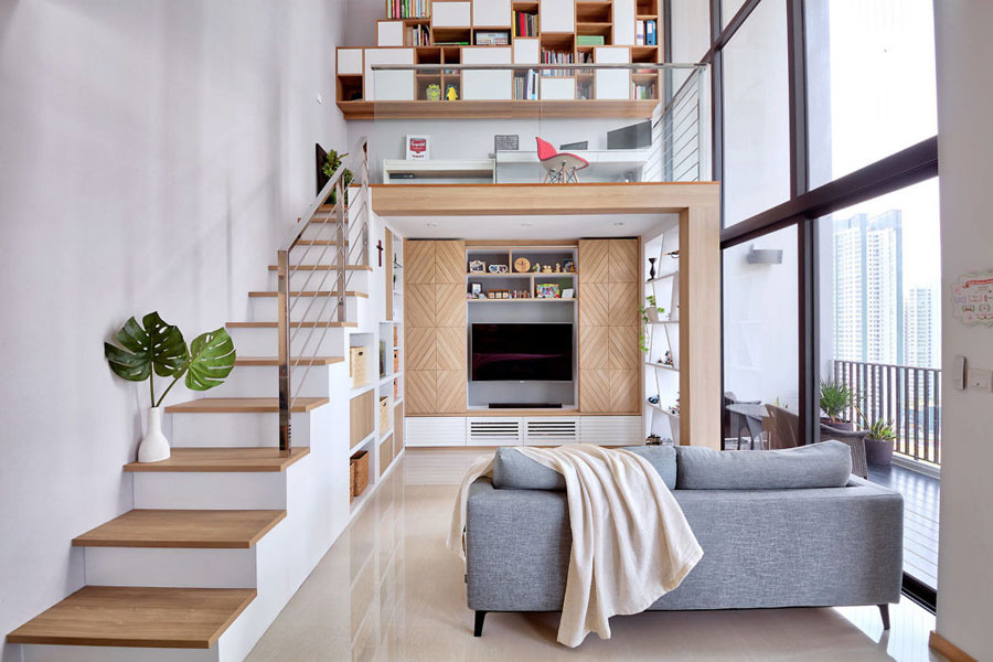 rumah mezzanine