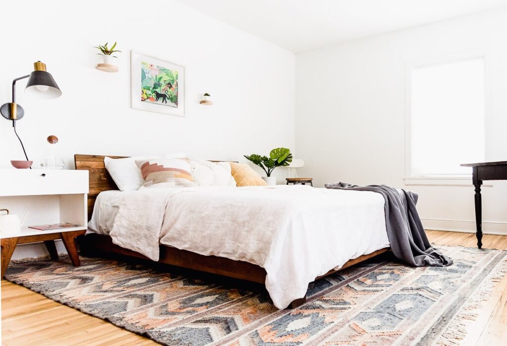kamar aesthetic putih